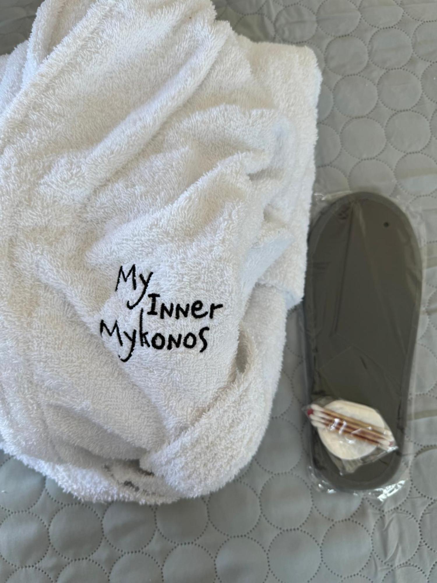 My Inner Mykonos Apartment Ano Mera Exteriör bild